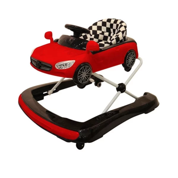 Andador Caminador BabyPops 3-en-1 con Música Rojo