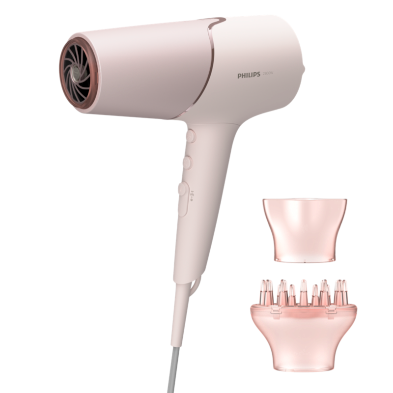Secador Philips 5000 Series BHD530 Melocotón