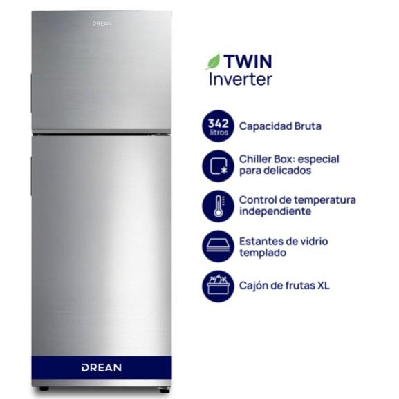 Heladera No Frost Drean Inverter 342L