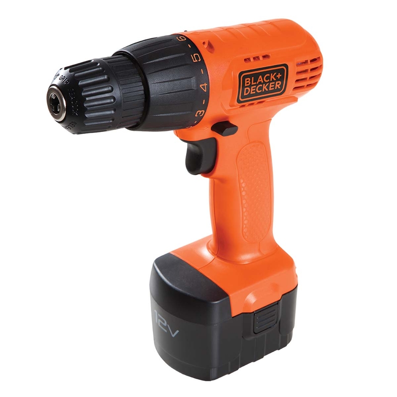 Atornillador Black+Decker CD121K 12V Maletín